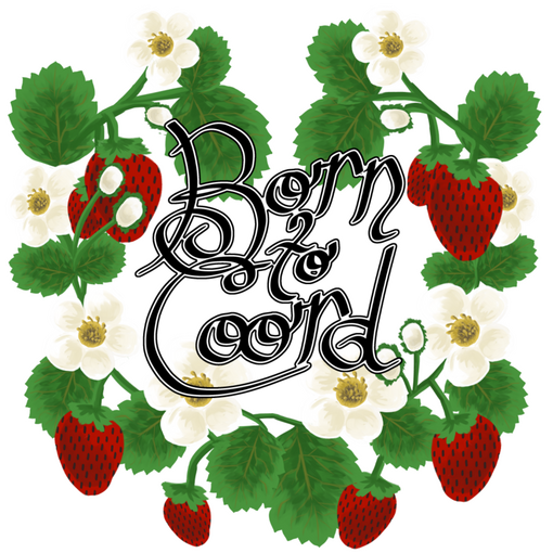 "Born to Coord" Strawberry Blossom Design