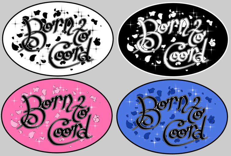 &quot;Born to Coord&quot; Petals Design